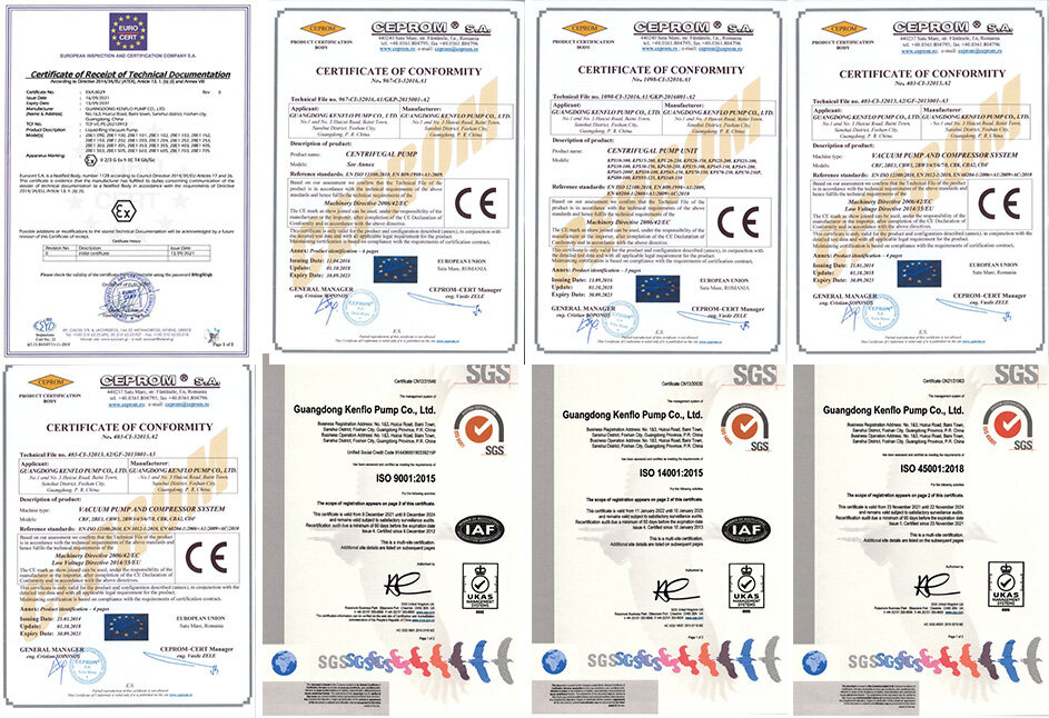 Multiple quality certification